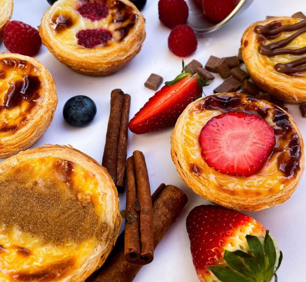 6 Pastéis de nata avec 6 saveurs au choix